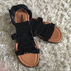 Minnetonka Fringe Sandal